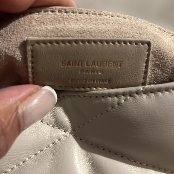 YSL Le 57 Hobo Bag in Quilted Lambskin Leather - Picture 9 of 17